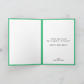 Grappige Klaver St Patrick's Day Grootmoeder Verja Bedankkaart (Binnen)