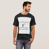 Grappige kledij een paar centimeter vanavond t-shirt (Voorkant volledig)