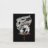 Grappige Kleding om je Omgeving te Onteren Kaart (Voorkant)