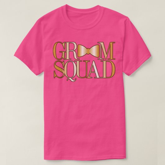 Grappige kleding voor bruidsjonkers bachelorfeest  t-shirt (Design voorkant)