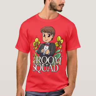Grappige kleding voor bruidsjonkers vrijgezellenfe t-shirt