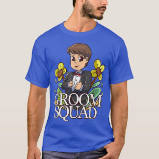 Grappige kleding voor vrijgezellenfeest bruidsjonk t-shirt