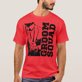 Grappige kleding voor vrijgezellenfeest bruidsjonk t-shirt