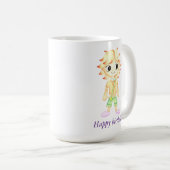 Grappige kleine gember jongen koffiemok (Voorkant rechts)