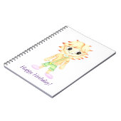 Grappige kleine gember jongen notitieboek (Linkerzijde)