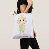 Grappige kleine gember jongen tote bag (Dichtbij)