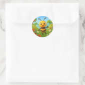 Grappige kleine hommel sticker (Tas)