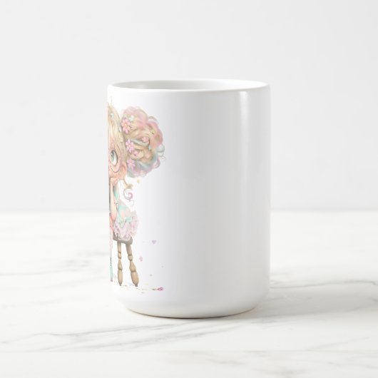 Grappige kleine meisje mok (Center)