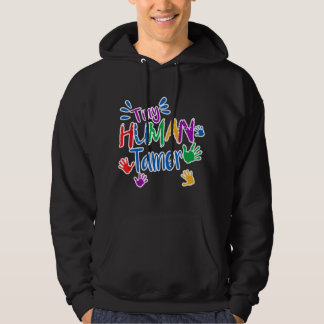 Grappige Kleine Mensen Tamer Kinderdagverblijf Doc Hoodie