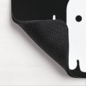 Grappige Kleine Middelvingers Schattigee Ghost Boo Muismat (Hoek)