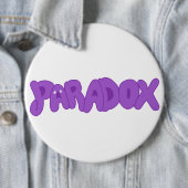 Grappige kleine paradox speld ronde button 6,0 cm (In situ)