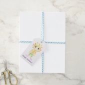 Grappige kleine roodharige jongen cadeaulabel (Met Touw)
