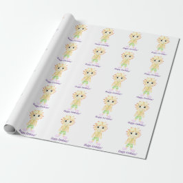 Grappige kleine roodharige jongen cadeaupapier