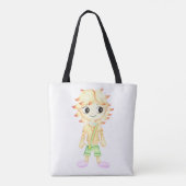 Grappige kleine roodharige jongen tote bag (Achterkant)
