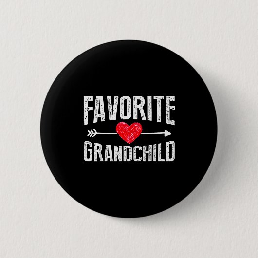 Grappige kleinkinderen Favoriete Granhild Ronde Button 5,7 Cm (Voorkant)
