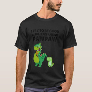 Grappige kleinkinderen, ik probeer goed te zijn ma t-shirt