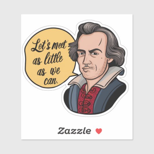 Grappige kleurrijke citaat beledigen Humor Sticker (Vel)