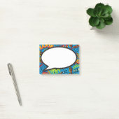 Grappige Kleurrijke Moderne Stripboek Spreekwolk Post-it® Notes (Kantoor)