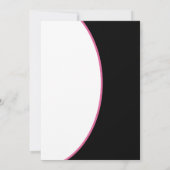 Grappige kleurrijke ongewone bruiloft uitnodiging (Achterkant)