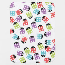 Grappige kleurrijke schattige bakstenen