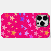 Grappige, kleurrijke sterren roze Hoesjes (Achterkant (horizontaal))