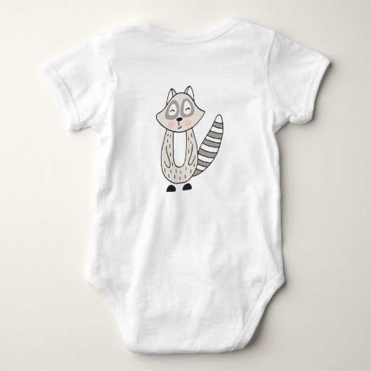 Grappige Kleurrijke Tekst "Ik woon bij mijn ouders Romper (Achterkant)