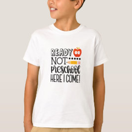 Grappige kleuterschool terug naar school cadeau t-shirt