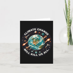 Grappige klimaatverandering zal ons allemaal de ru kaart