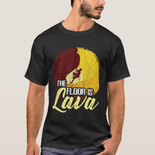 Grappige klimmer rotsklimmen Boulderen De vloer I T-shirt