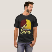 Grappige klimmer rotsklimmen Boulderen De vloer I T-shirt (Voorkant volledig)