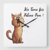 Grappige klok voor kattenliefhebbers (Voorkant)