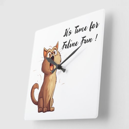 Grappige klok voor kattenliefhebbers (Hoek)