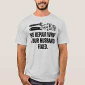 Grappige Klusjesman T-shirt (Voorkant)