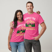 Grappige knaagdier Capybara liefhebber respect voo T-shirt (Unisex)