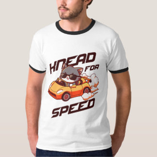 Grappige Kneed Voor Snelheid Kat Sportauto Cadeau T-shirt