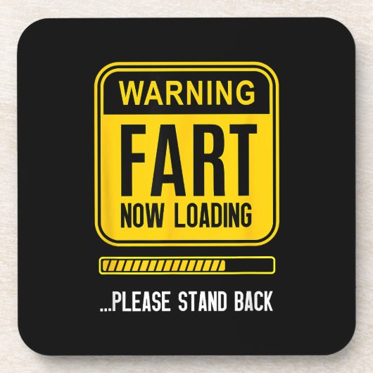 Grappige knevel bier onderzetter (Voorkant)