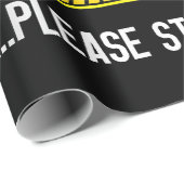 Grappige knevel cadeaupapier (Rol Hoek)