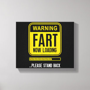 Grappige knevel canvas afdruk