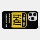 Grappige knevel iPhone hoesje (Achterkant horizontaal)