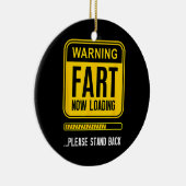 Grappige knevel keramisch ornament (Rechts)