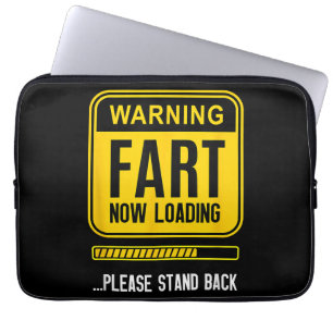 Grappige knevel laptop sleeve