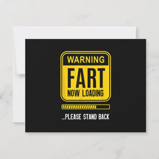 Grappige knevel RSVP kaartje (Achterkant)