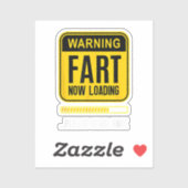 Grappige knevel sticker (Vel)