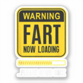 Grappige knevel sticker (Voorkant)