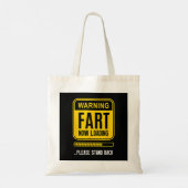 Grappige knevel tote bag (Achterkant)