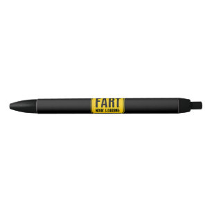 Grappige knevel zwarte inkt pen