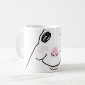 Grappige knuffel hamster mok (Voorkant links)