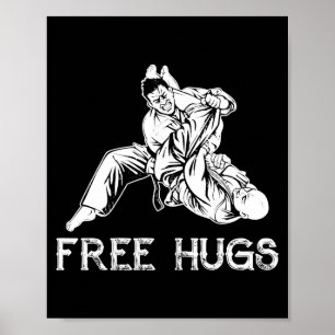 Grappige knuffels Braziliaans Jiu Jitsu Mma Bjj Poster