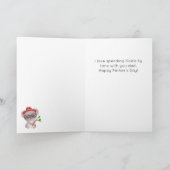 Grappige Koala Animal Pun Vaderdag Kaart (Binnen)