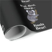 Grappige Koala Beer Cadeaupapier (Rol Hoek)